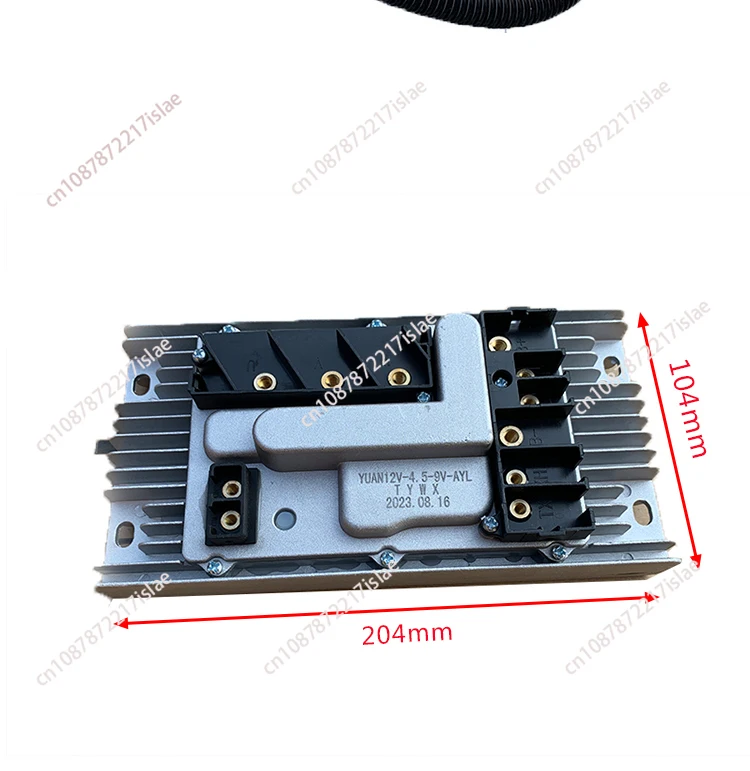 ที่จอดรถไฟฟ้าพลังงานใหม่ยานพาหนะเครื่องปรับอากาศคอมเพรสเซอร์การแปลงความถี่เลื่อนเครื่องทําความเย็นดัดแปลง 12v24V