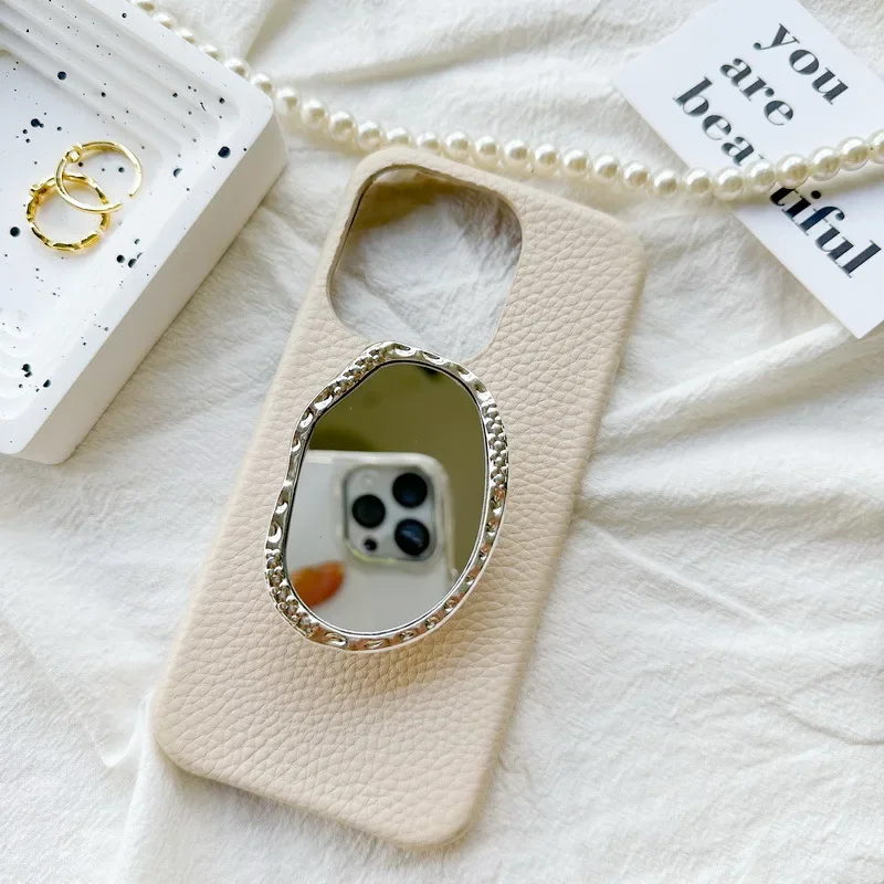 

Портативный металлический кронштейн в форме с эллиптическим зеркалом, кронштейн для подушки безопасности для мобильного телефона, универсальный настольный держатель для телефона, кольцо на палец