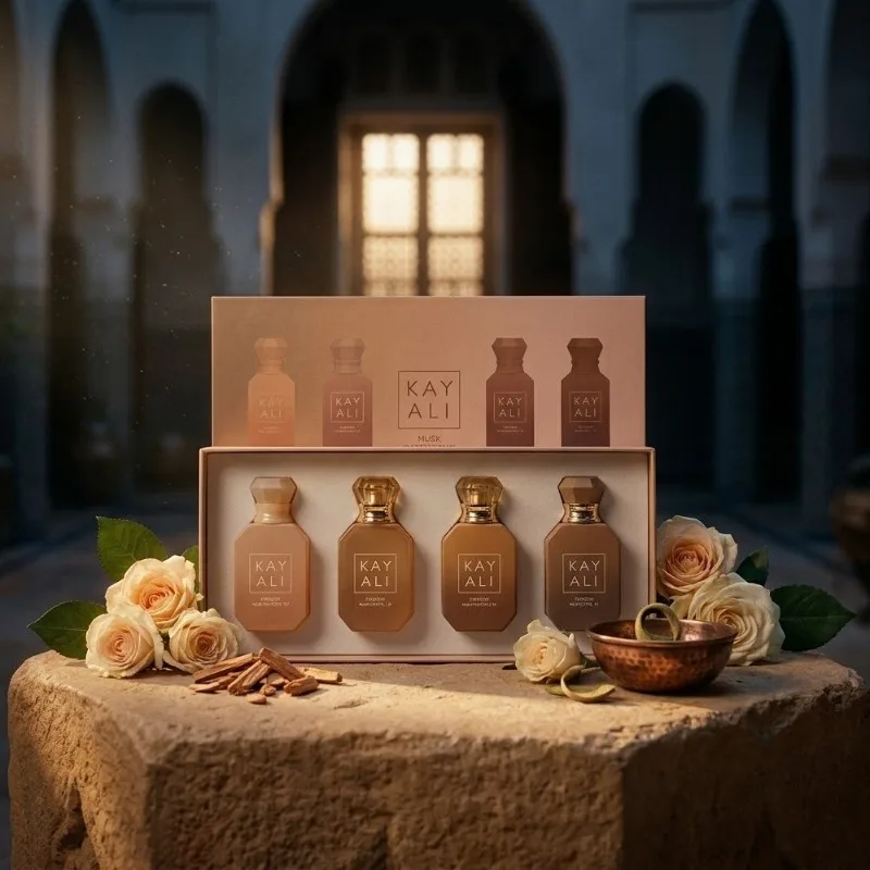 Musk Obsessions KAYALI Coffret de 4 parfums 30ml*4 Parfums floraux frais élégants pour hommes et femmes Parfum EDP unisexe longue durée