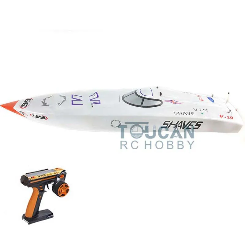 G26IP1 26CC White Fiber Glass 50KM/H Gasoline High Speed Race ARTR RC Boat Toucan Toys for Adults Water Game Gift THZH0073-SMT8