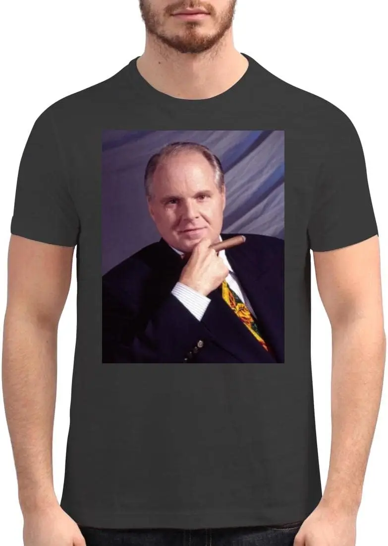 Rush Limbaugh - Men's Soft Graphic T-Shirt PDI #PIDP556698