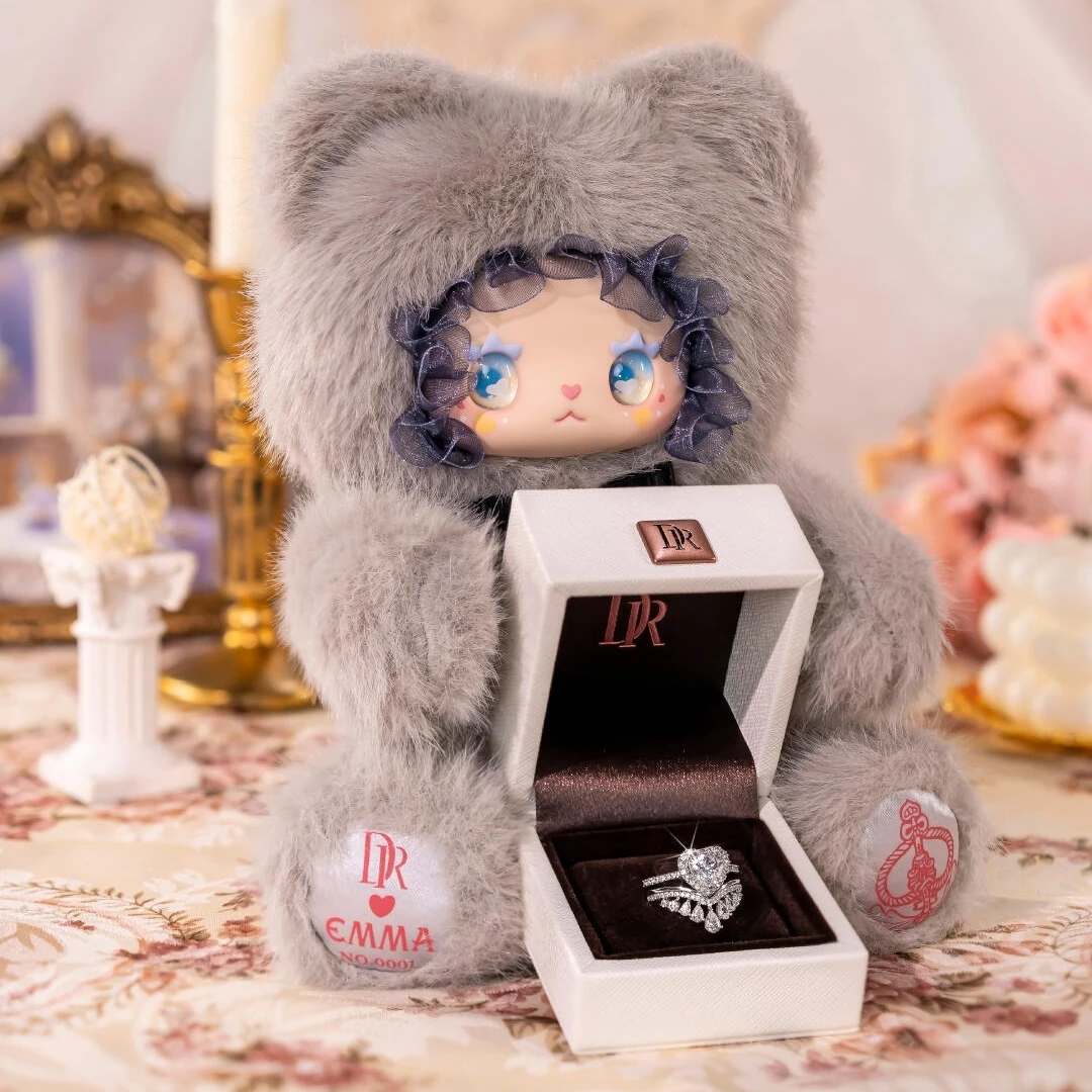

Dr×Emma Proposal Essentials Confession Plush Doll Gift Box Can Record Sound Can Be Matched With A Diamond Ring Box Limited Colle
