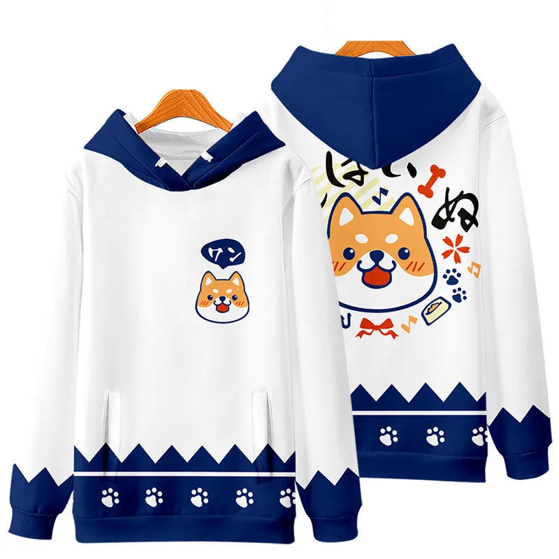 

Cartoon Dog 3D Print Hoodie Boys Girls Kids Kawaii Anime Hoodies Sweatshirt Harajuku Hip Hop Tracksuit Tops Clothes