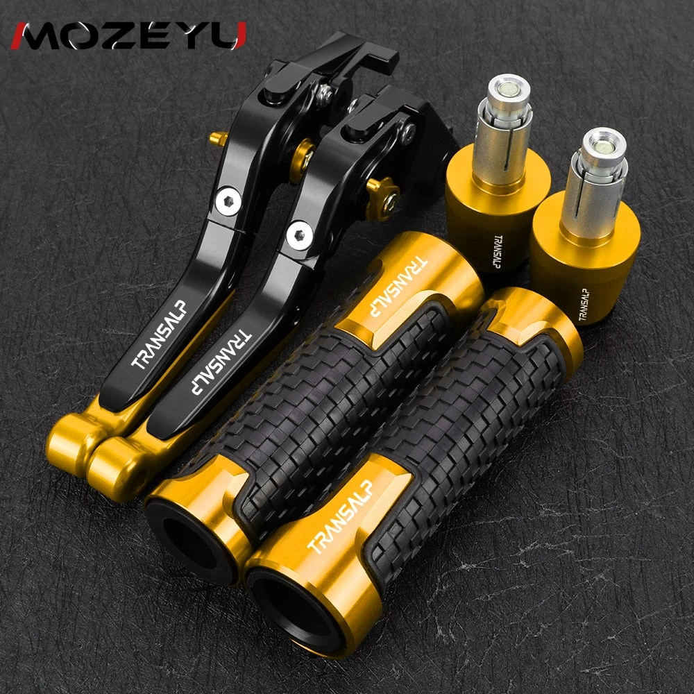 Motorcycle Accessories For Honda TRANSALP 600 650 700 xlv650 VT/VV/VW/VX Handgrip Brake Clutch Levers Handlebar Grips Handle End