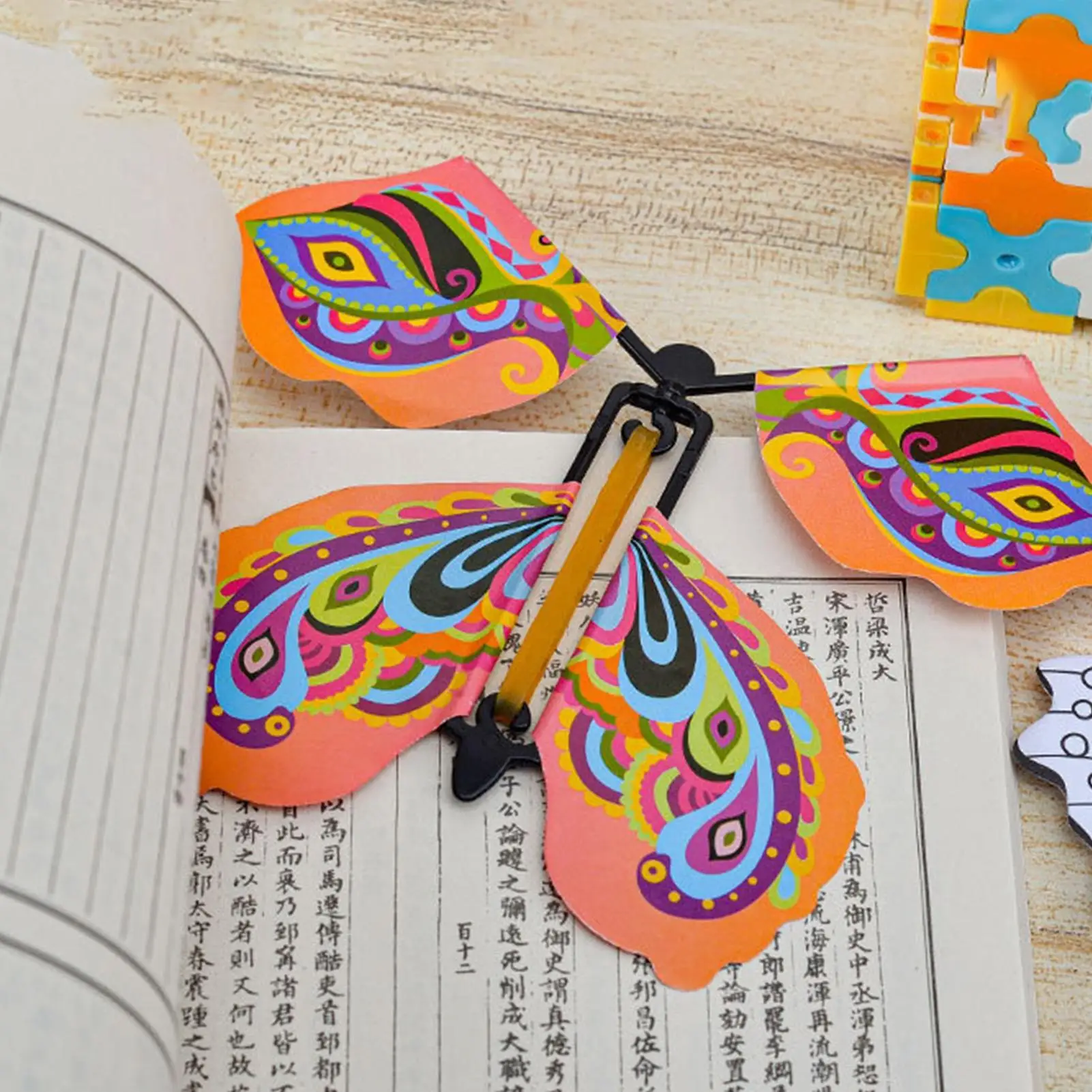 Magic White Painting Butterflies Butterfly Wind up Magic Flying Butterfly Cards Handmade Butterfly Wind up Magic Fairy Flying