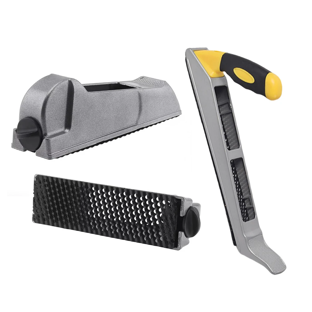 1pc Handheld File Planer Non-Slip Metal Block Plane File Planer Woodworking Tool Stainless Steel Board Rasp Plane For Home DIY