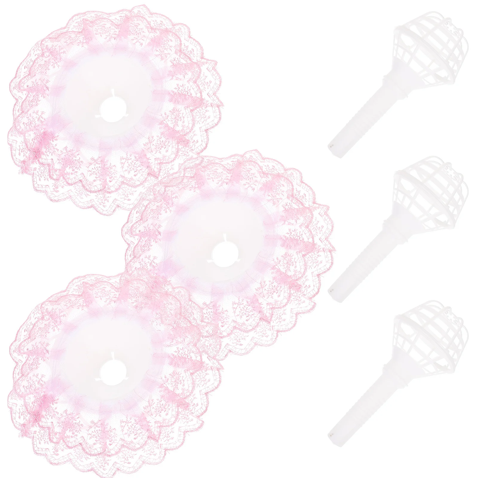 3 set Bridal Bouquet Holder Diy Wedding Floral Accessories Compact Lightweight Flower Support For Bride Artificial Bouquet