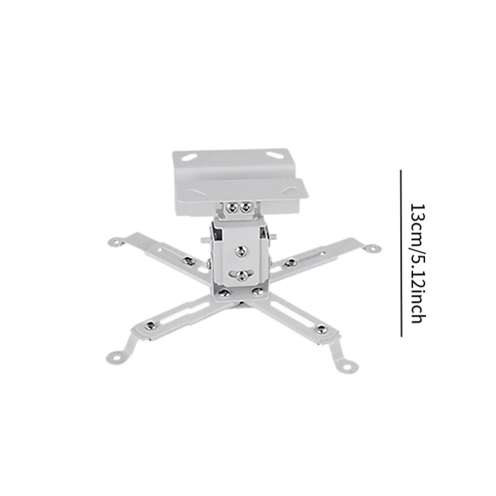 Projector Mount Kit Projector Accessories 90° Rotating Effortless Installation Wall Hanging Bracket for Office Home Theaters