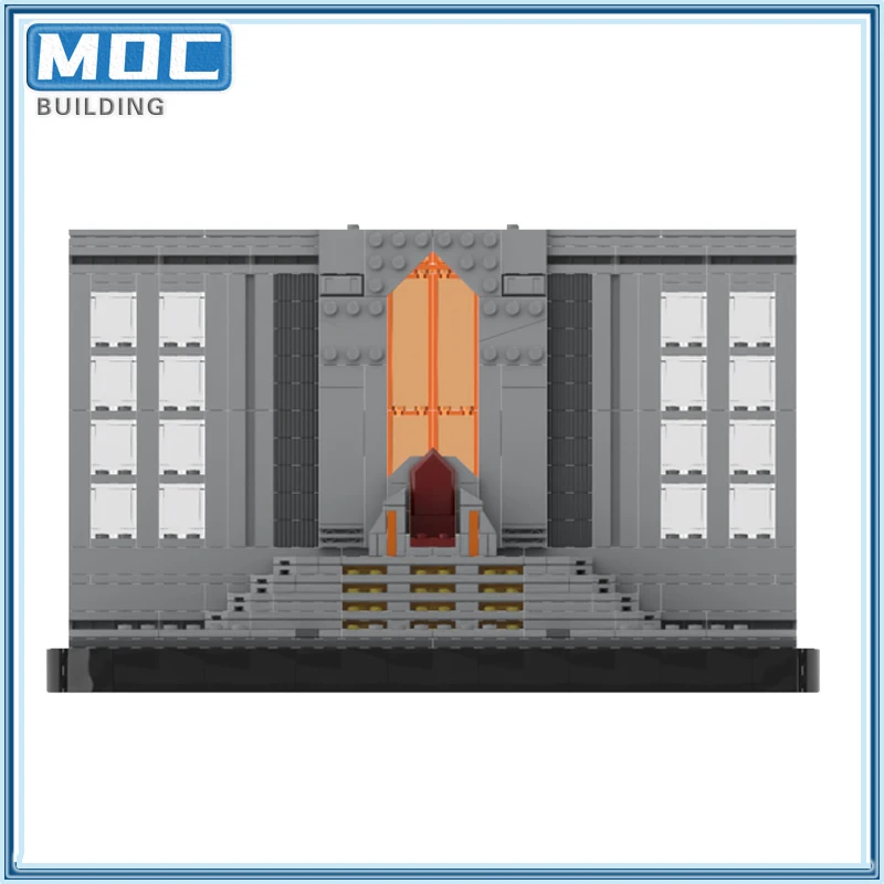 Movie Series Space Wars Galactic Empire Castle Model Throne Diorama DIY  Assembly Building Blocks Children\'s Toys Gifts