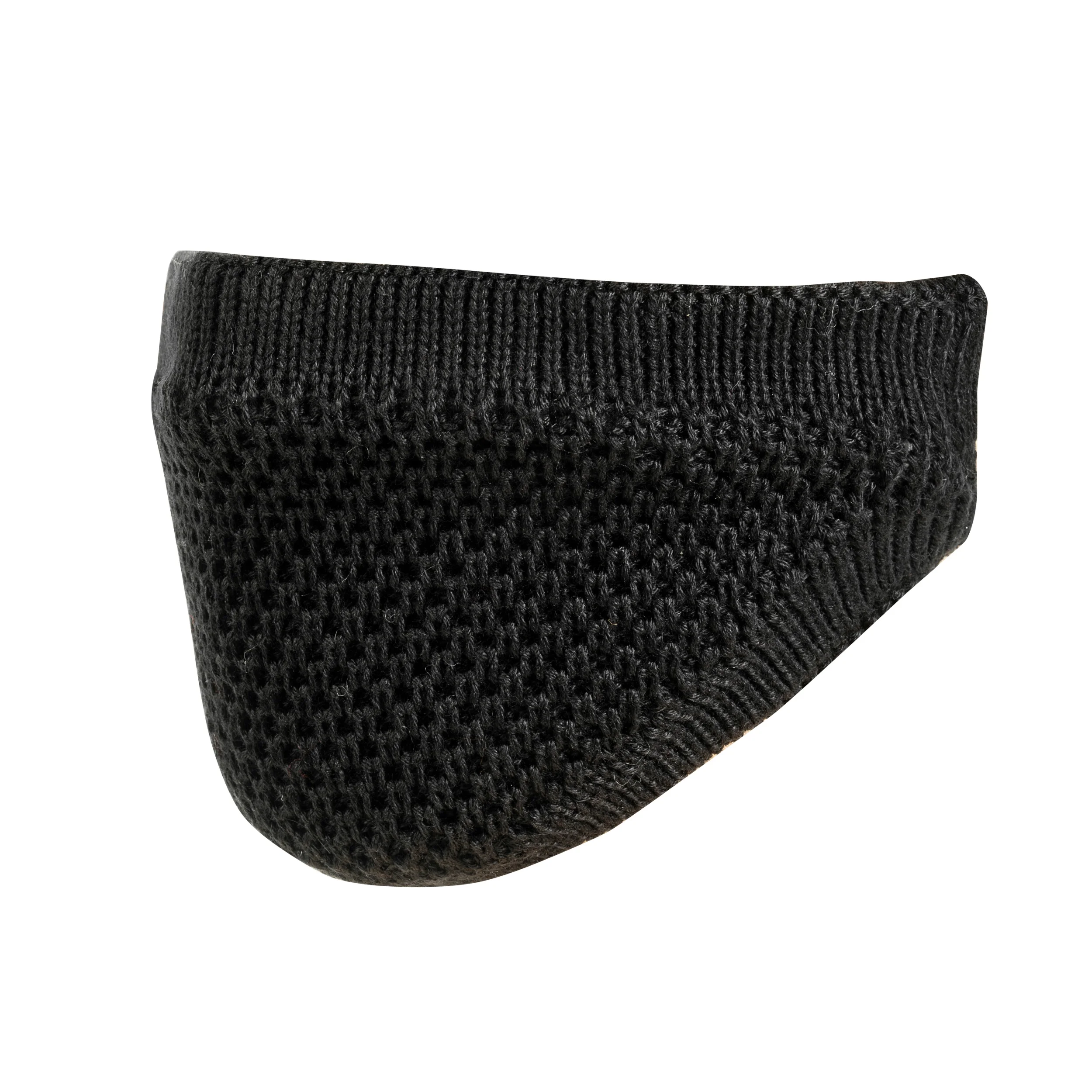 Шапка-бини для мужчин и женщин, зимние теплые шапки с крышкой для лица, вязаная толстая шапка с напуском и черепом