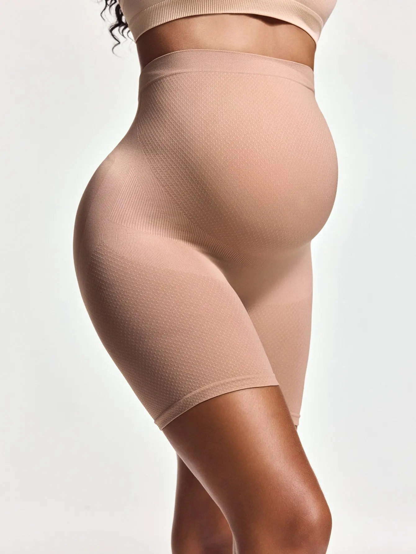 

Нижнее белье для беременных с высокой талией и поддержкой живота, дышащее и теплое, с высокой эластичностью для живота