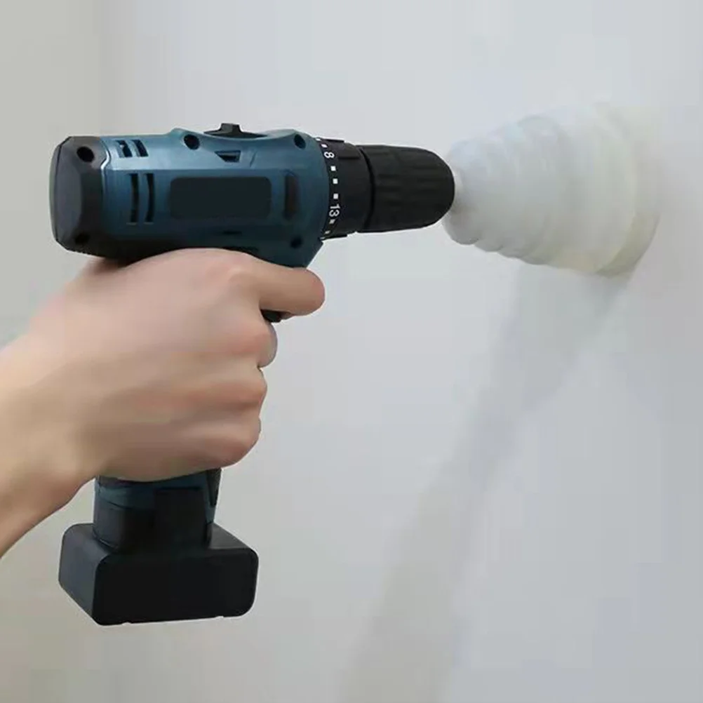 4 قطعة غطاء غبار سيليكون للتدريبات الكهربائية غطاء جامع المطرقة الحفر مكافحة الغبار أداة ملحق