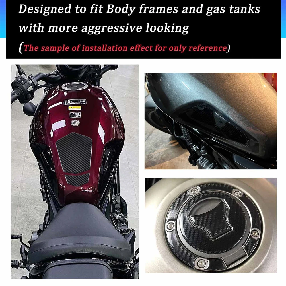 Tampon de protection d'huile de bouchon de gaz antidérapant, autocollants précieux de carburant, accessoires de moto, Honda Rebel, CM, CMX 1100, 2021-2024, CMX1100, CM1100