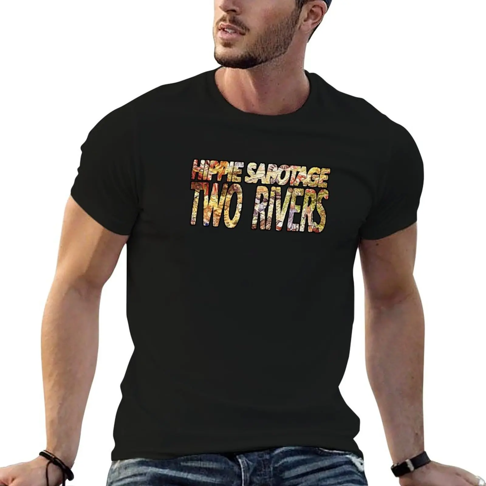 THE Hippie Sabotage electronic dance music duo T-Shirt affliction shirts cute clothes men graphic t shirts