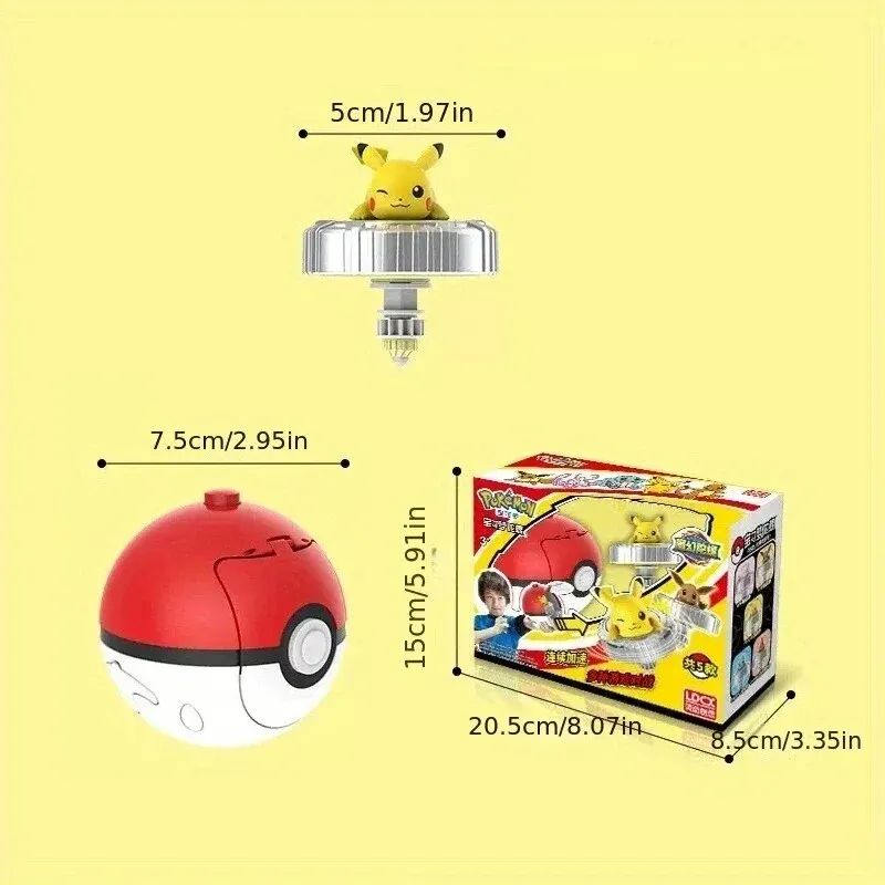 LDCX Pokemon Pet Elf Parents Children Interactive Children\'s Toy Gift Set 1 against Gyro Pikachu Squirtle Charmander Christmas