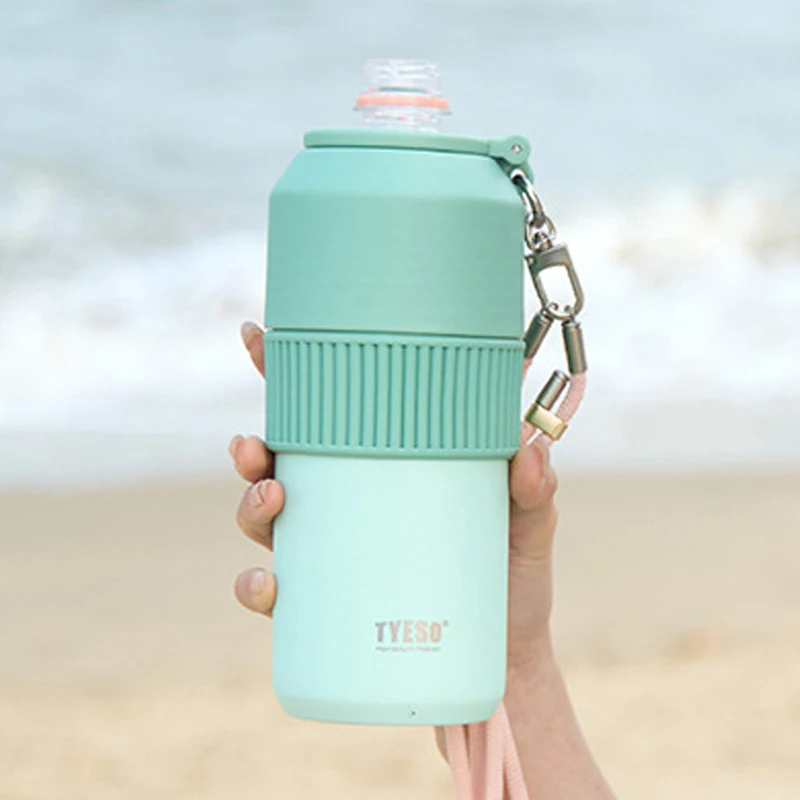 

Vacuum Insulated Pet Bottle Cooler For wine bottles Coffee 304 Stainless steel Summer Outdoor Portable Give Liner Cup