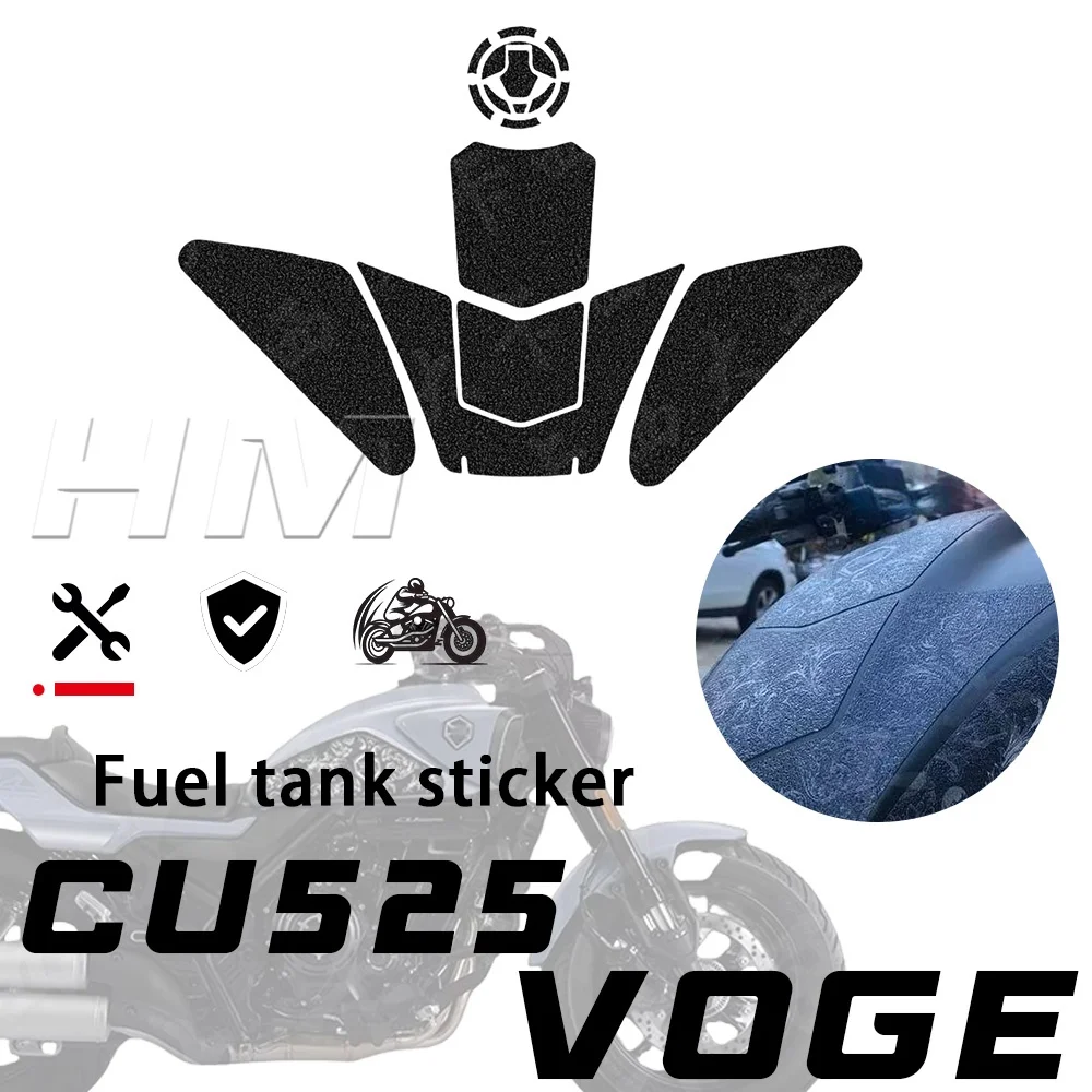 

Fuel tank sticker for VOGE CU525 thick frosted protective film anti-scratch decal 525cu 525 cu 525 CU