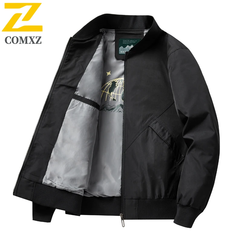 Men Cotton Jacket Windproof Climbing Hiking Outdoor Casual Lightweight Breathable Coat  Travel Camping Walking Multi pocket Coat