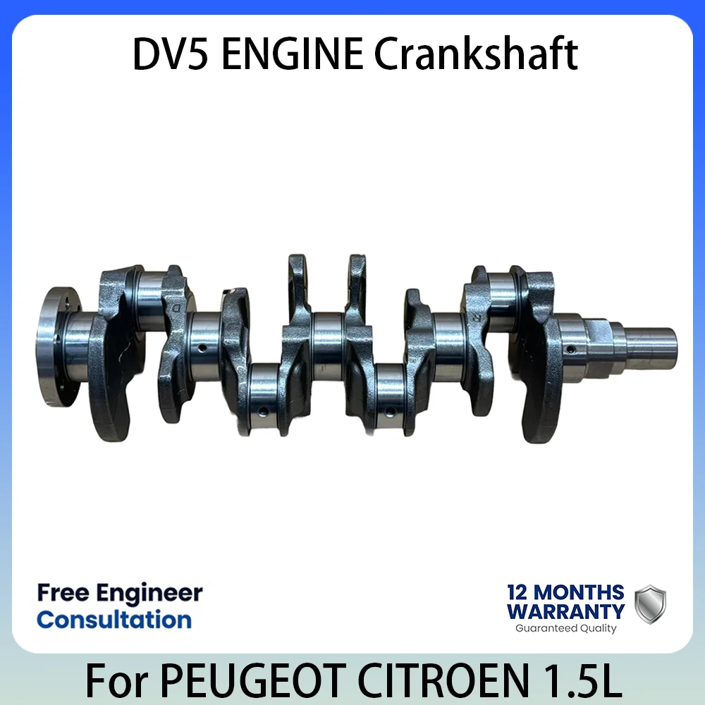 Crankshaft For Peugeot Citroen DV5 1.5L 1.5 L T BlueHDi Diesel Engine Replacement Fits 208 308 508 2008 3008 C3 Berlingo 18-25