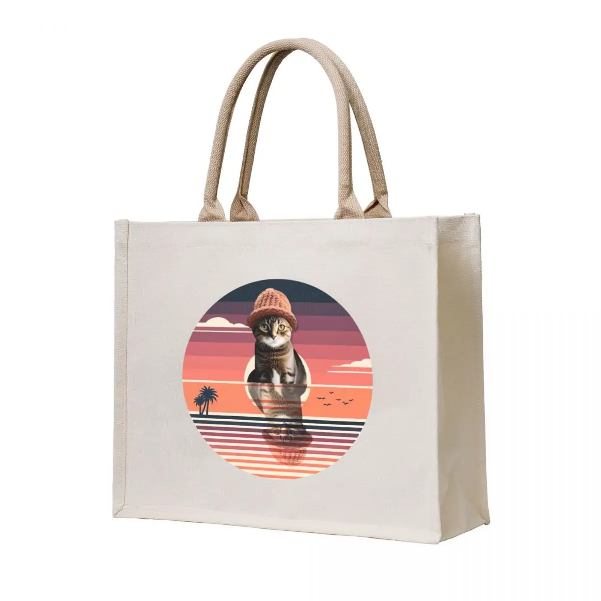 

CWIF Sunset Tote Bag personalized tote bag Women's bags Large bags for women