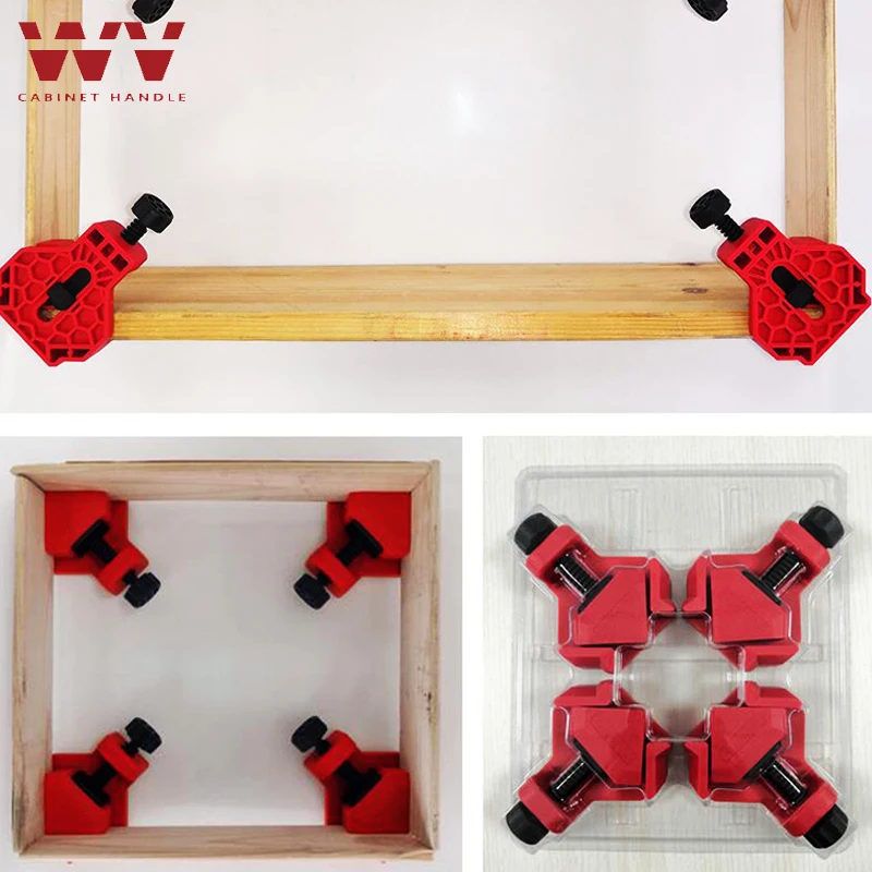 90Degree Angle Clip Corner Clamps for Woodworking Angle Clamp Tool Fast Adjustable Quick Spring Holder Photo Picture Frame Fixer