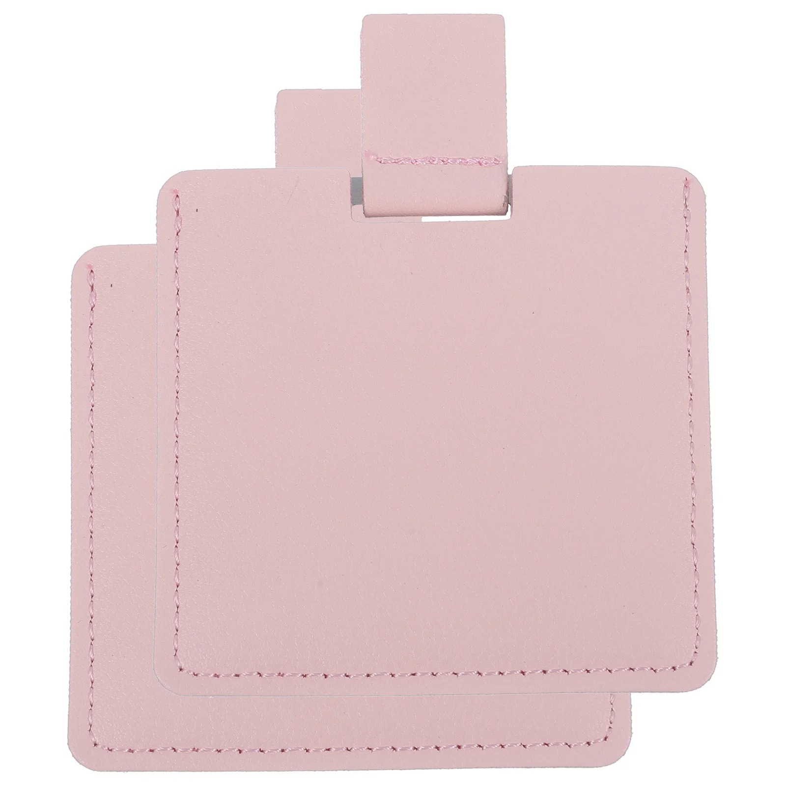 

Stainless Steel Makeup Mirror Cover Portable Size Lightweight Women Vanity Travel Mirror Durable Practical