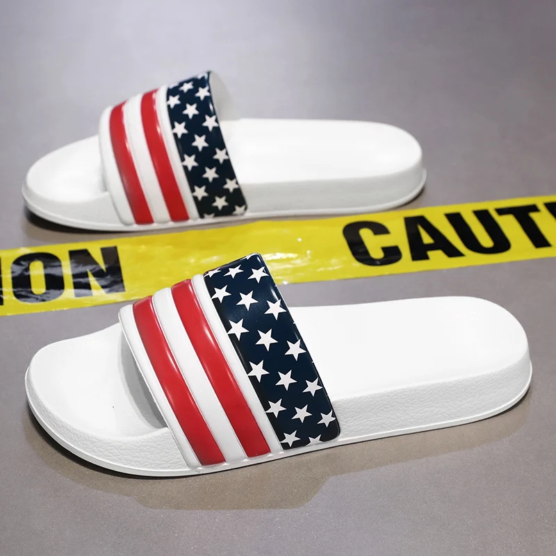 Zapatillas cómodas de verano para hombre, toboganes suaves y ligeros para el hogar, baño, playa, ocio al aire libre, talla 46 47 48