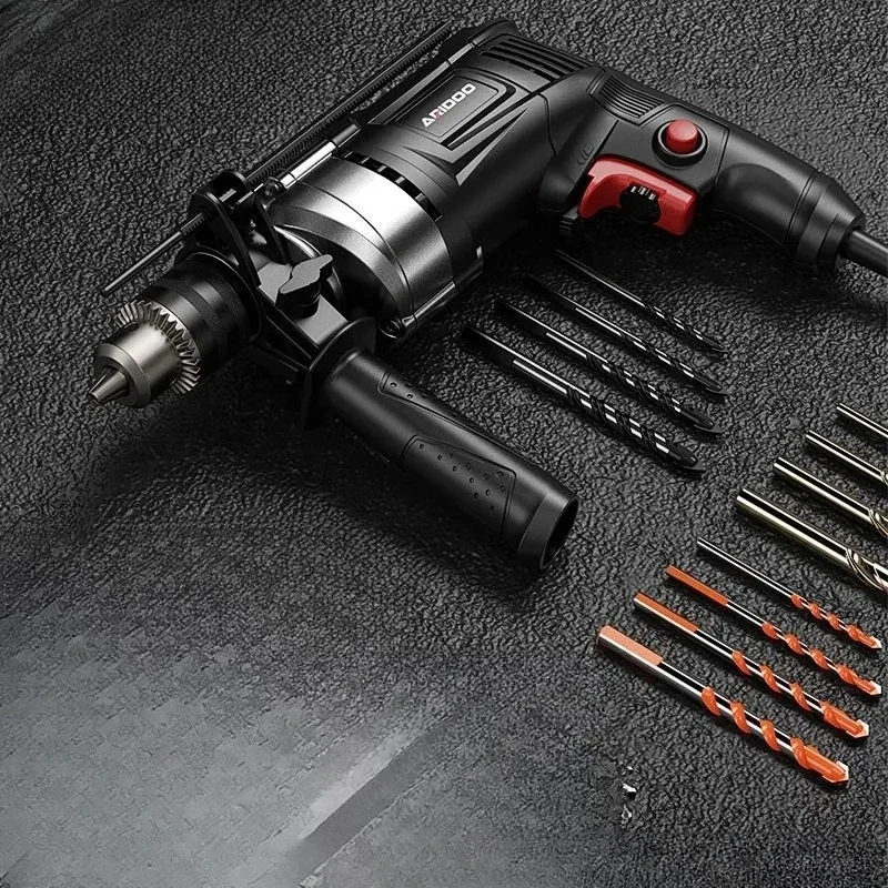 Able Electric Rotation Impact Drill Electric Hammer Dual-purpose High-power Power Tool Household Multi-function Punching