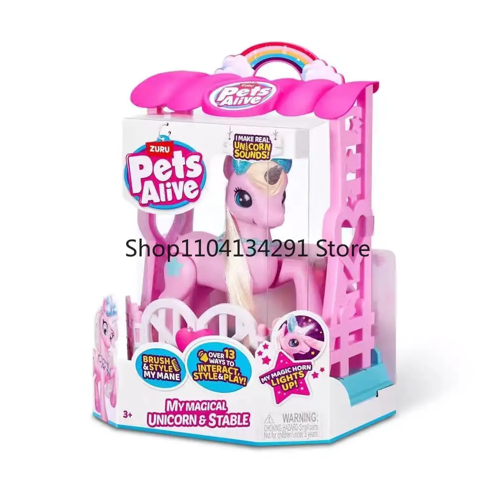 

Zuru Pet Voice Pony Magic Unicorn Dress Up Girl Gift Children Play Home Toy