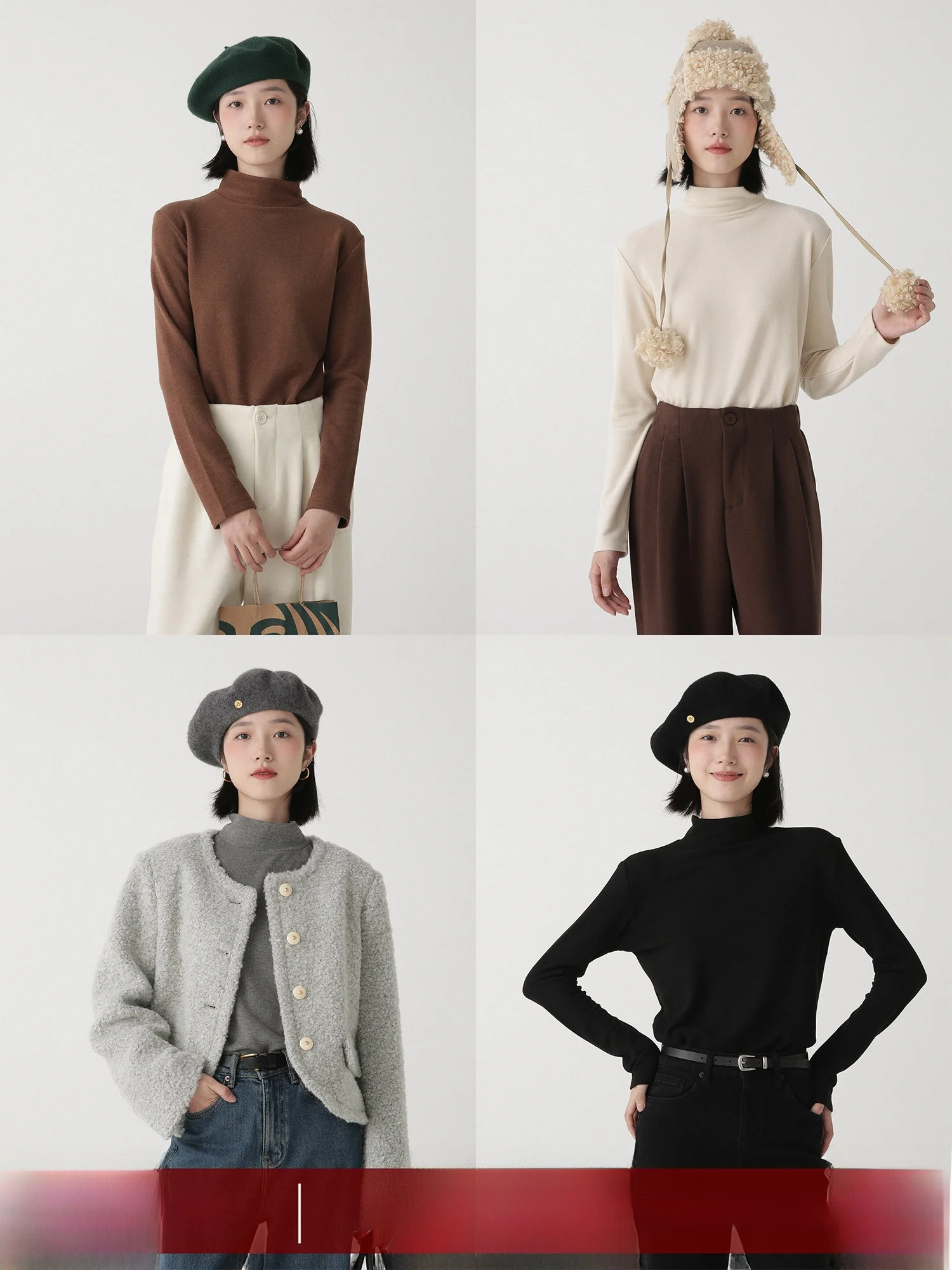 

Низкокалорийная осенне-зимняя водолазка с высоким воротником, облегающая, из вельвета, однотонная, простая, для ношения под одеждой.