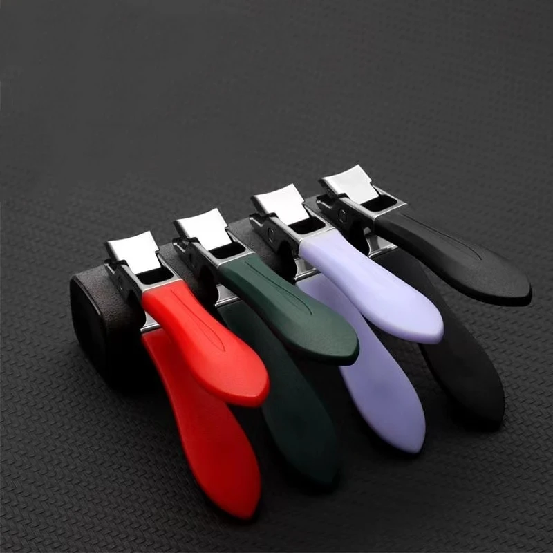 2023 New Stainless Steel Nail Clipper with Ultra Wide Jaw Opening Portable Finger Nail Cutter