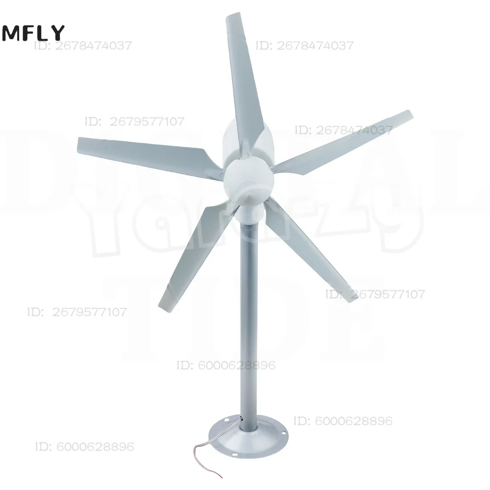 turbina-eolica-ad-asse-verticale-35w-modello-fai-da-te-con-5-pale-generatore-brushless-a-magneti-permanenti-trifase-mulino-a-vento-portatile-a-bassa-velocita