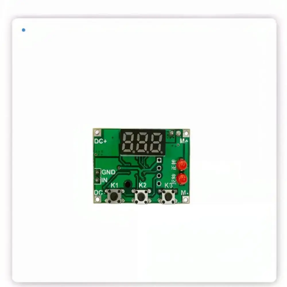Brushed DC Motor Control Module Forward Reverse Automatic Cycle Delay Timer Signal Industrial Drive System