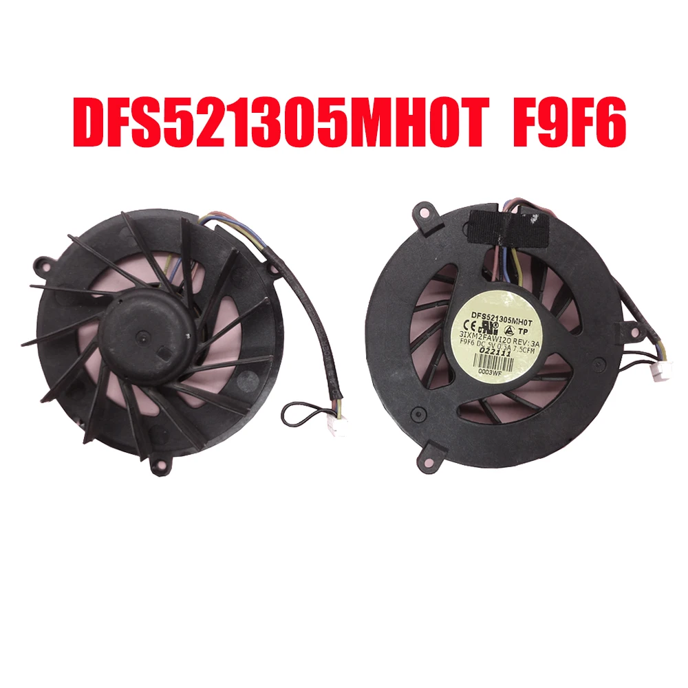 Ventilateur GPU pour ordinateur portable, DELL, Precision M6400, M6500, DFS521305 successif, 0T, F9F6, DC5V, 0,5 A, Nouveau