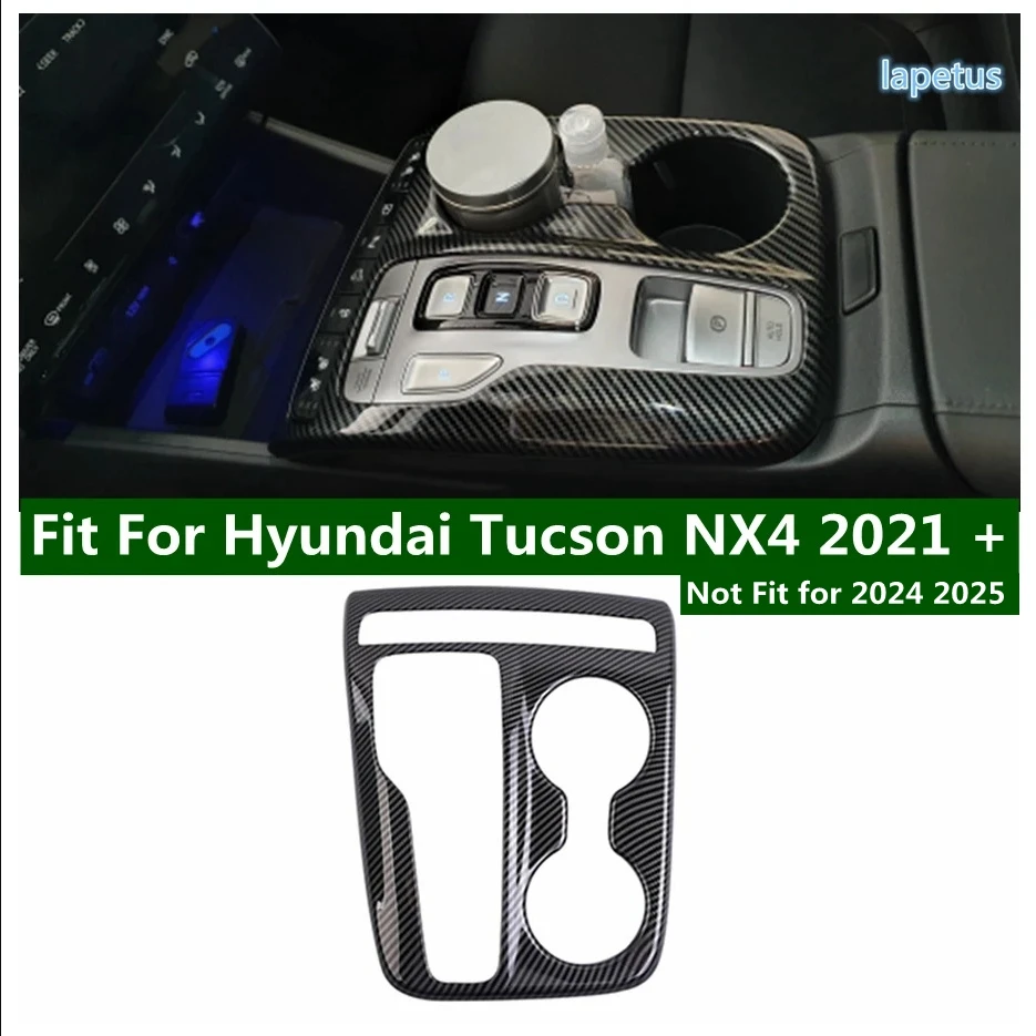 

Center Control Gear Shift Box Water Cup Holder Decoration Panel Cover Trim For Hyundai Tucson NX4 2021 2022 2023 Car Accessories