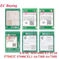4G Module Development Core Board LTE A7670C SIM7600CE Air720D Air720H EC20 GPS Position Wifi Wireless Support FTPS/HTTPS/DNS