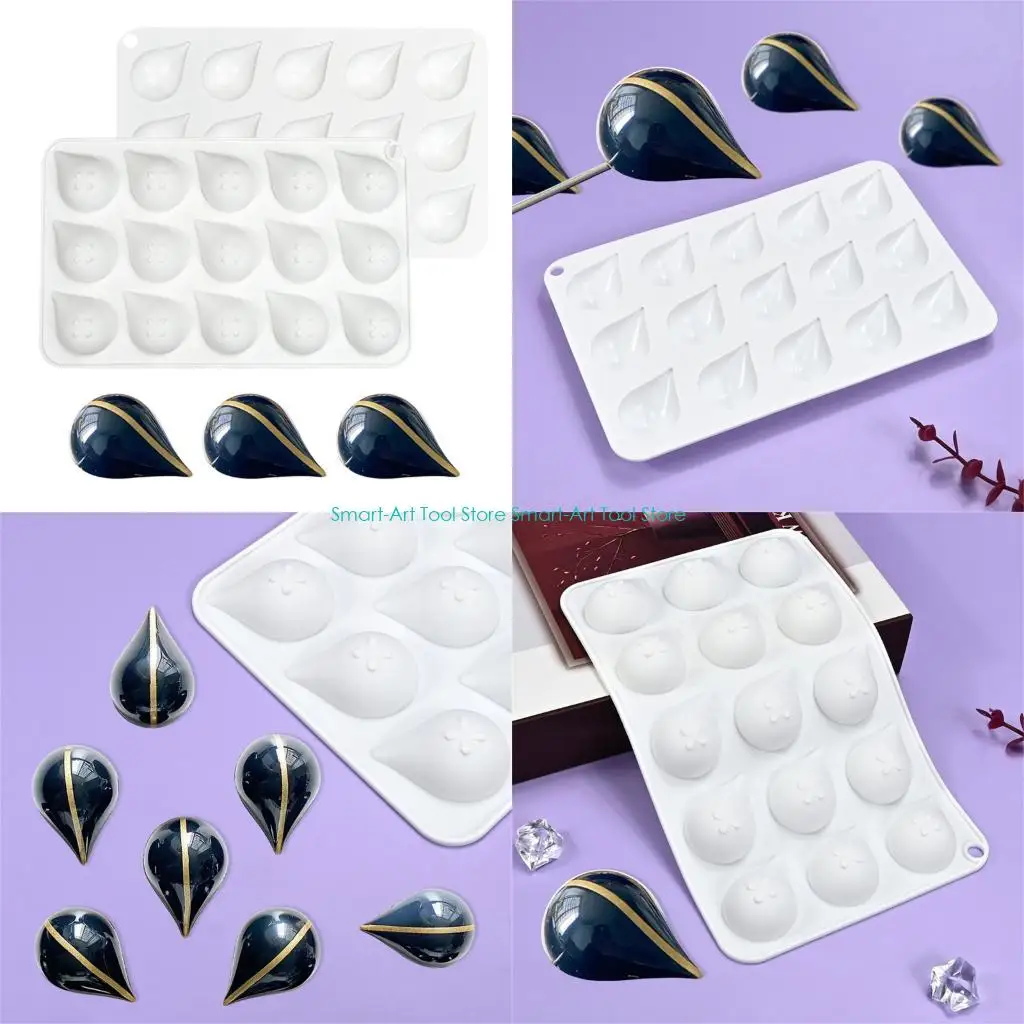 

E1pb 15 полость воды капля шоколадная выпечка плесень