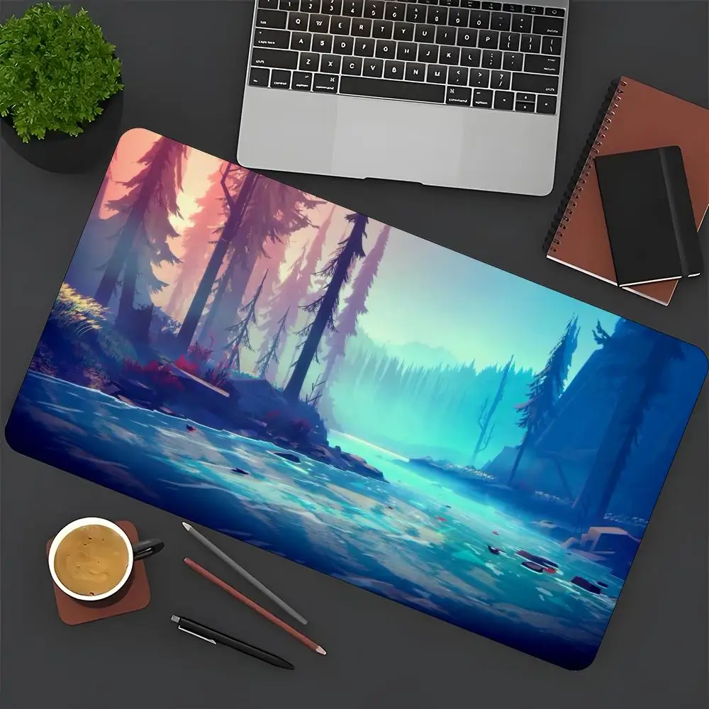 سجادة ماوس سحرية للكمبيوتر XXL سجادة ماوس للماوس وسادة حصيرة مكتبية للكمبيوتر الشخصي سجادة غامضة سجادة ماوس وسادة كبيرة