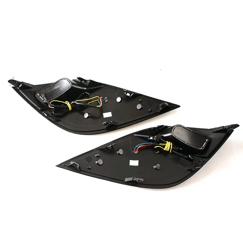 لتويوتا كامري SE XSE 2018 2019 2020 2021 LED 3-ألوان المصد الأمامي فوجليت الضباب مصابيح الضباب الخفيف Foglamp DRL النهار الجري #6