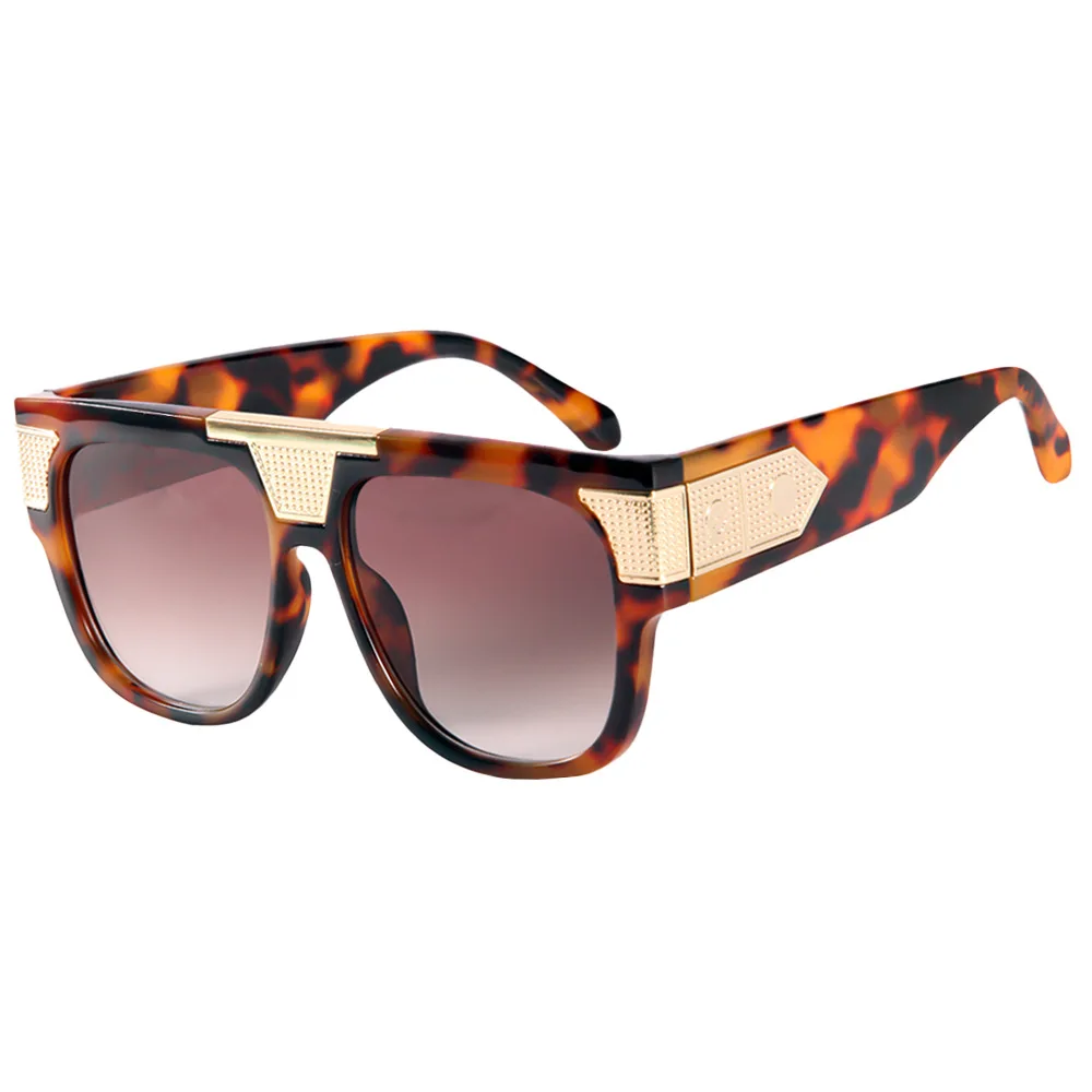 Ins New Retro Gradient Square Women Sunglasses 2025 Fashion Brand High Quality Metal Frame Design Trendy Men Sunglasses UV400