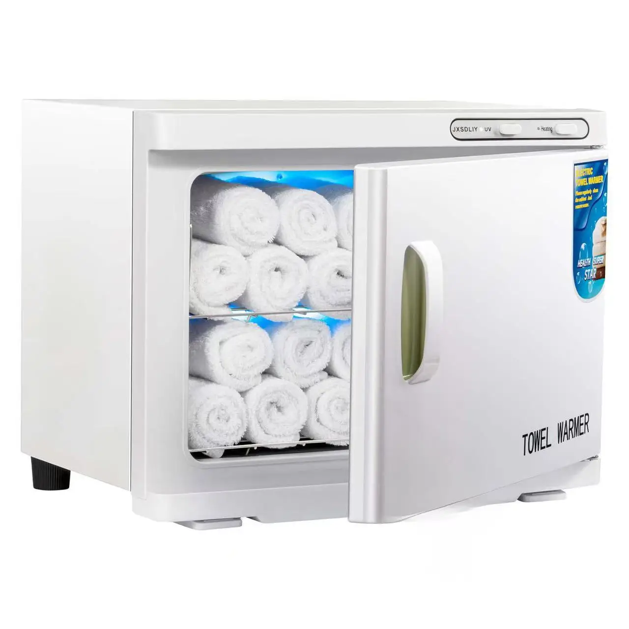 Large Capacity with Sterlizer  Double Disinfecting Cabinets for Salon Spa Hot Towel Warmer Cabinet Machine