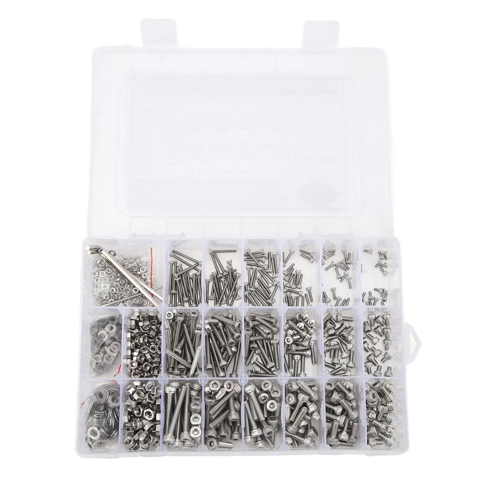 Lightweight Hex Socket Button Head Screws - Rust Resistant, Weak Magnetic, Ideal for Home Appliances