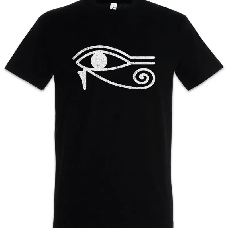 EYE OF RA II SIGN T SHIRT Egypt Horus Pharao Falcon Sun God Egyptian