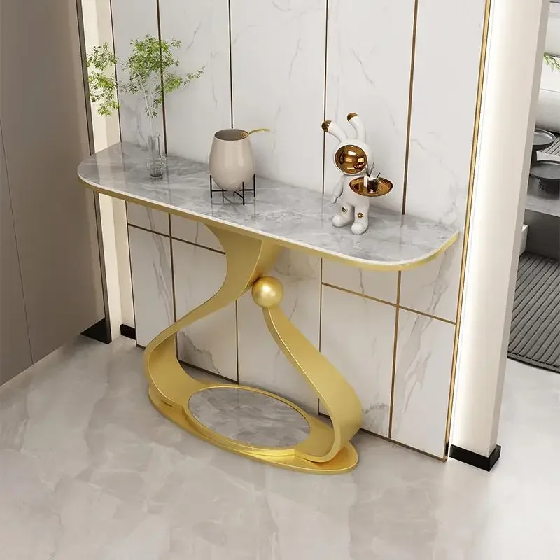Simple Decor Console Table Luxury Unique Modern Design Corner Table Professional Hallway Console Ingresso Furniture Living Room