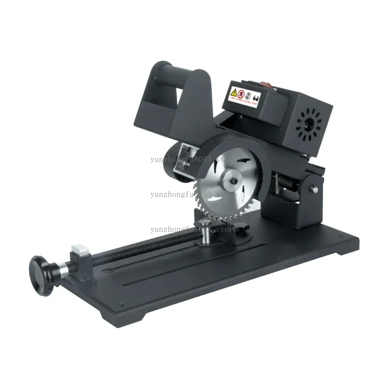 Household Mini Desktop Cutting Saw, 300W Multifunction Electric Cutting Machine, Aluminum Steel Wood Metal Profile Cutter Tool