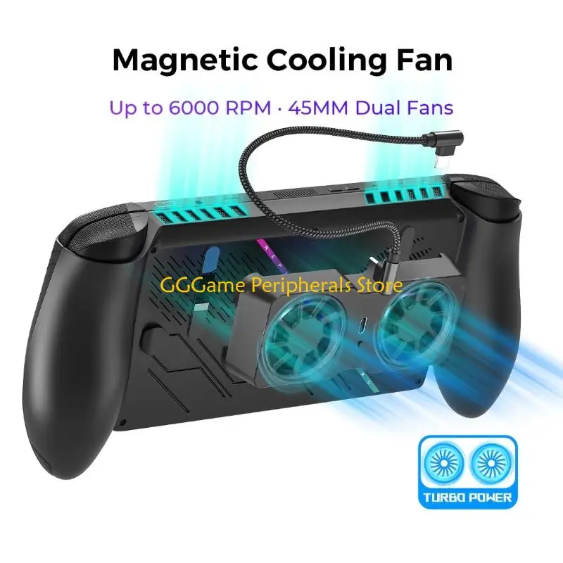 U55B Cooling Fan for Handheld Gaming and Daily Portable Play