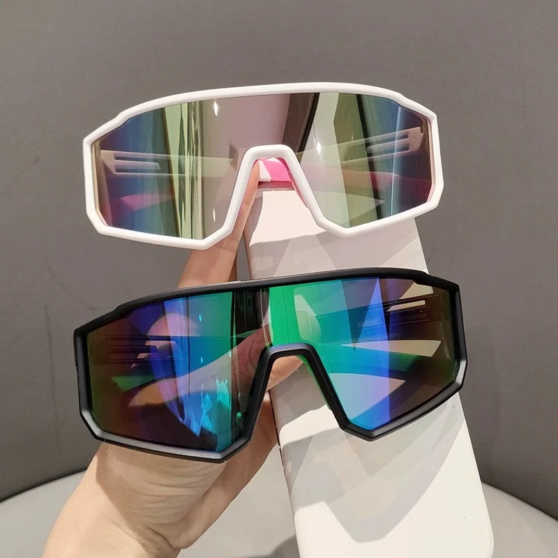 Cycling Goggole UV400 Windproof High Impact Glasses HD Anti-glare Men Driving Eyeglasse Skiing Outdoor Sunglasses