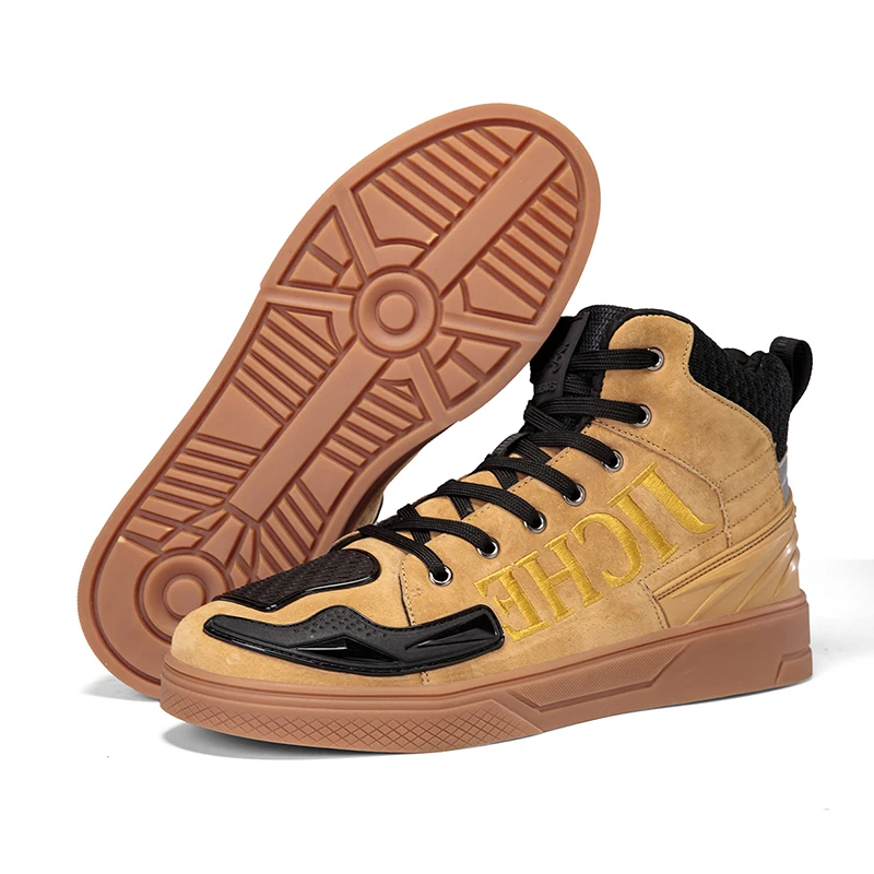 Motorcycle boots men's casual high-top safety protection motorcycle shoe four seasons cross country boots outdoor riding boots