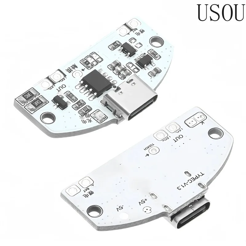 1-3PCS Table Lamp Circuit Board Type-C USB Charging Three Gear Stepless Dimming Led Touch Small Night Lamp Control Module