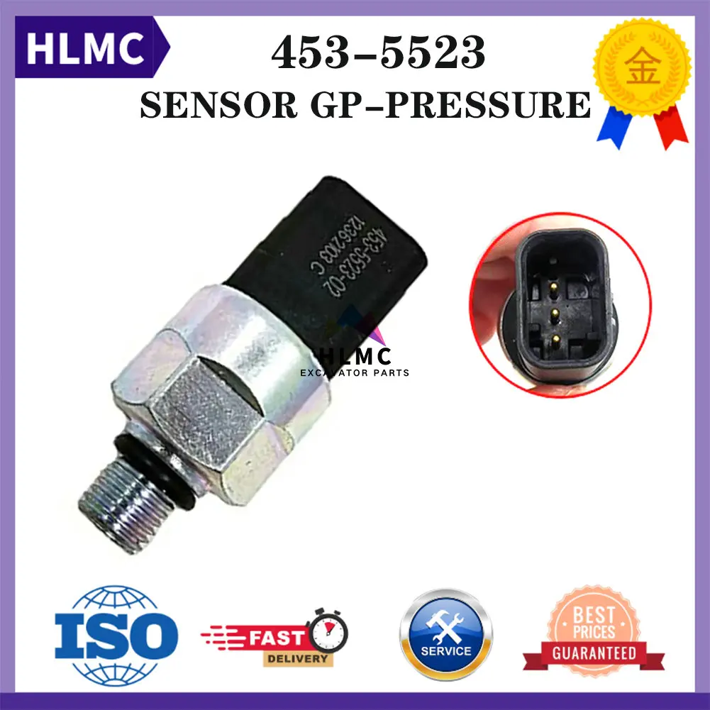 Excavator Electrical Parts  E336F E323FL E323D2 E318FL E340F E313FL E352F E326D2 Pressure Sensor Switch 453-5523 4535523